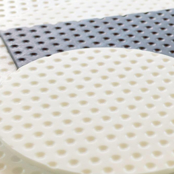 Platten und scheiben mit schmiertaschen